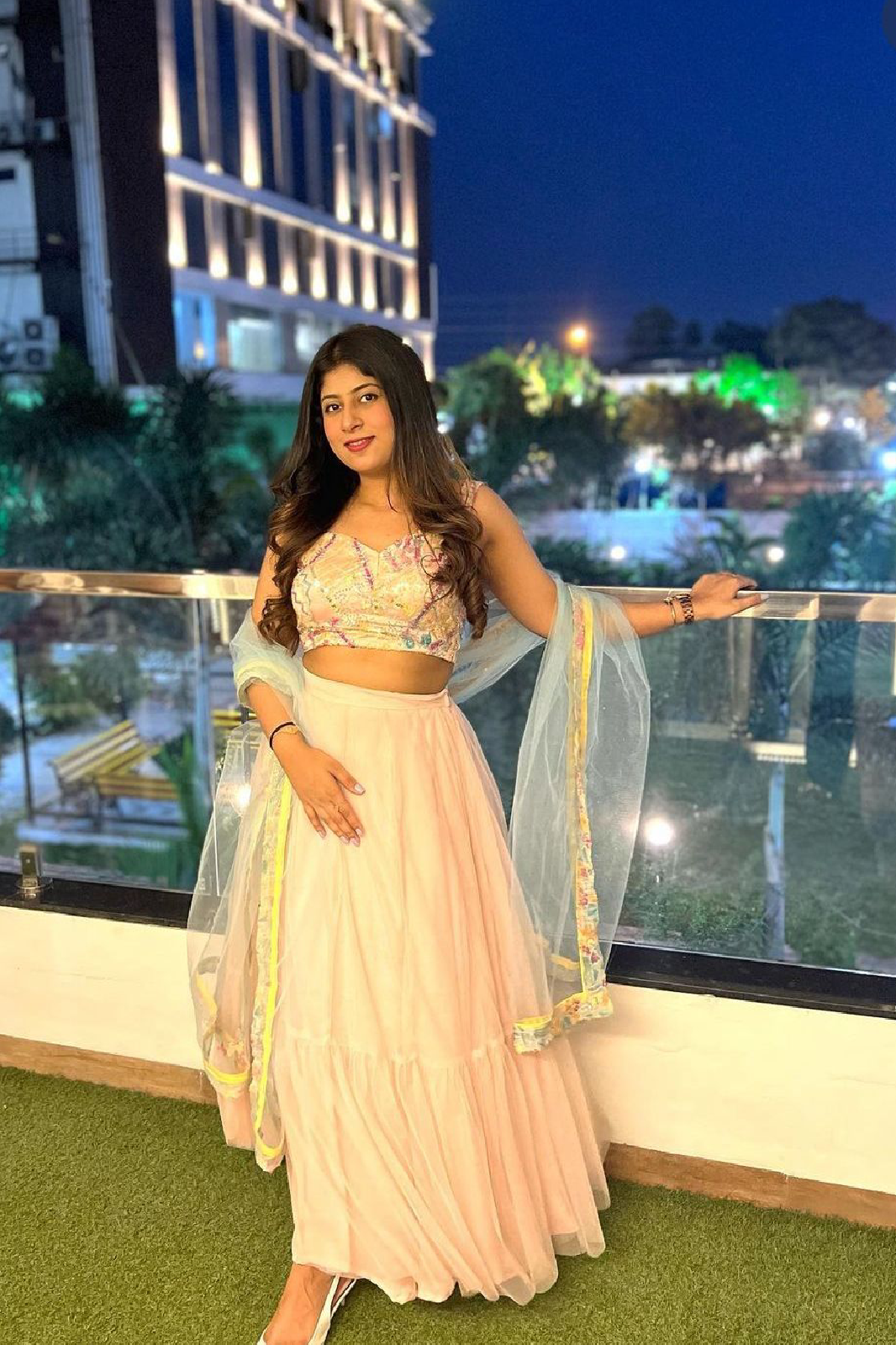 Pastel Pink Lehenga Set