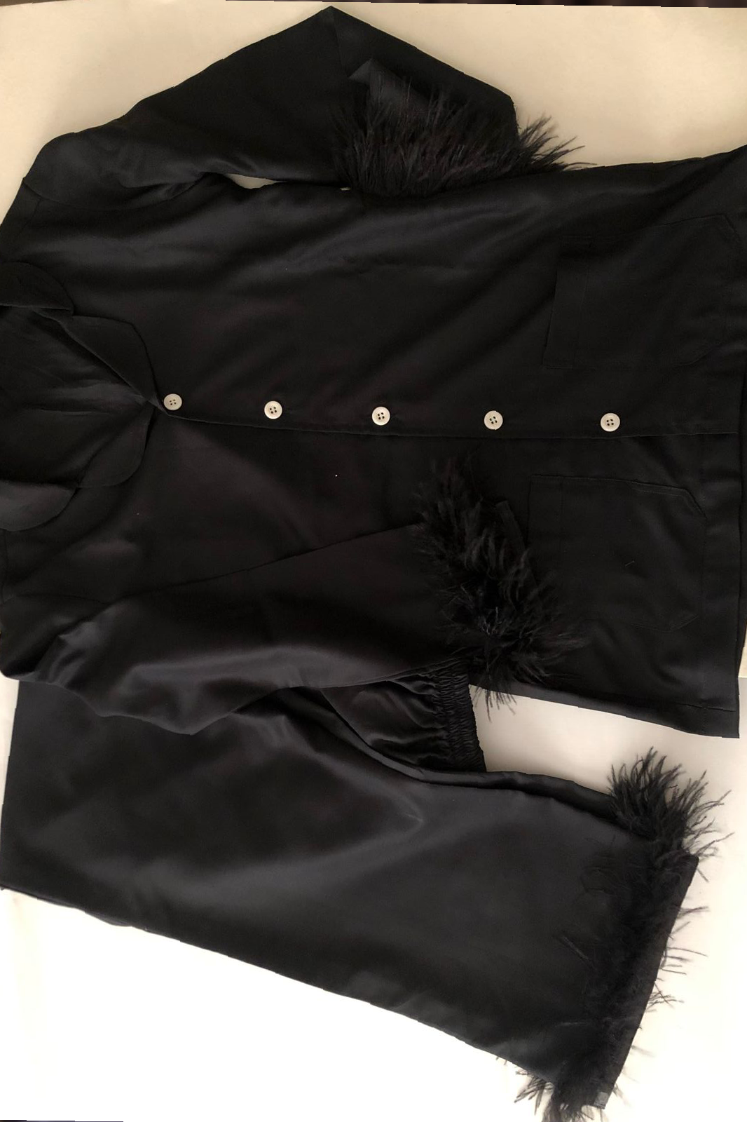 Feather Pajama Set