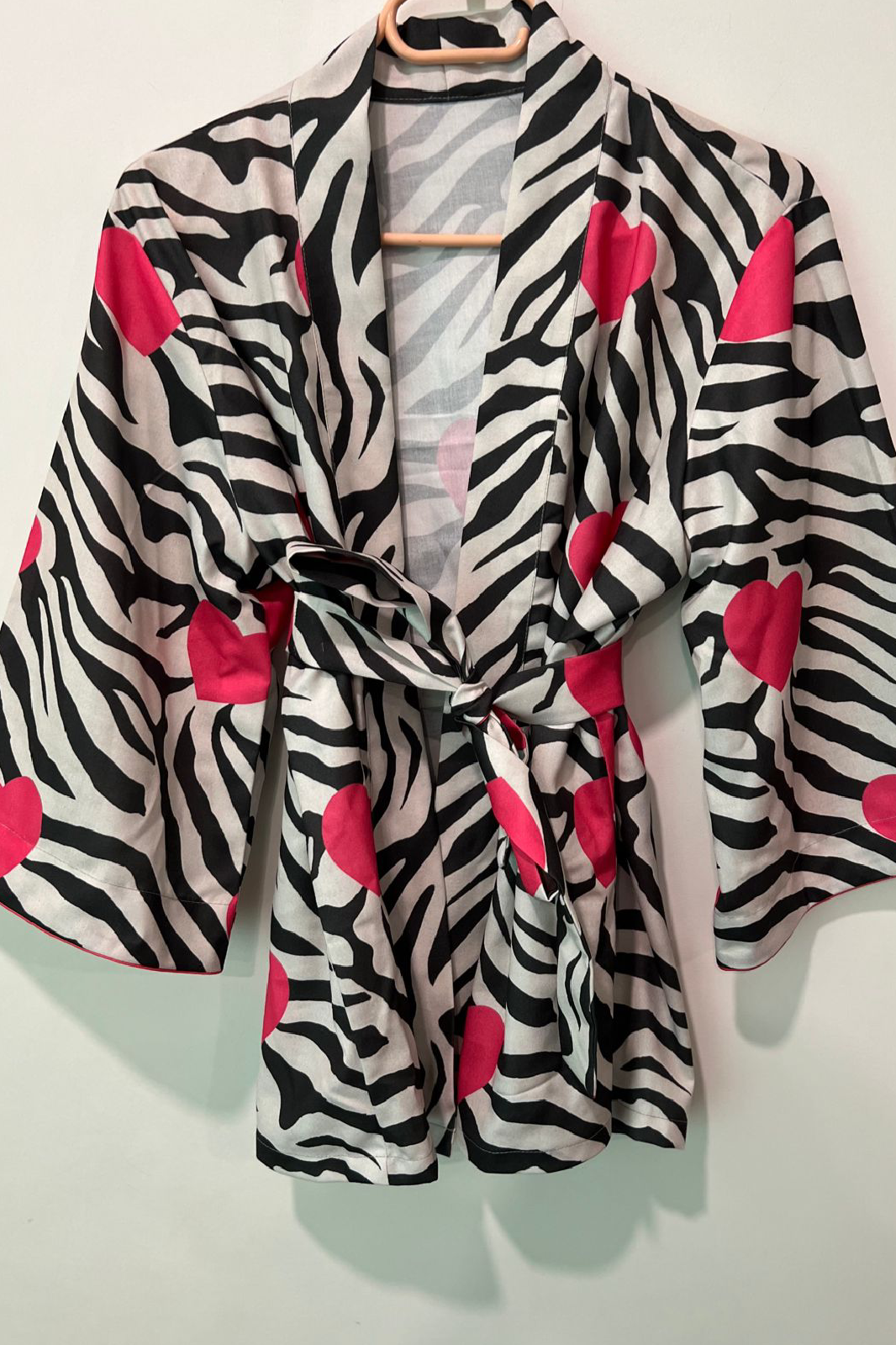 Zebra Print Robes