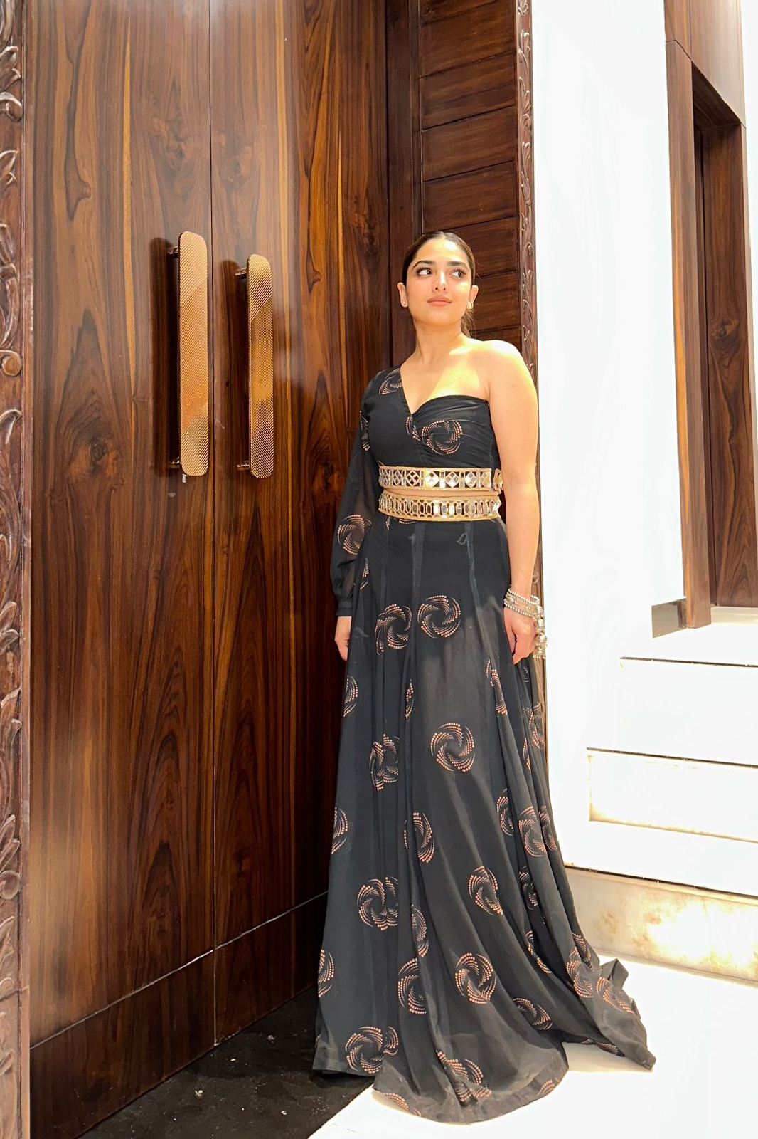 Asymmetrical Lehenga Set